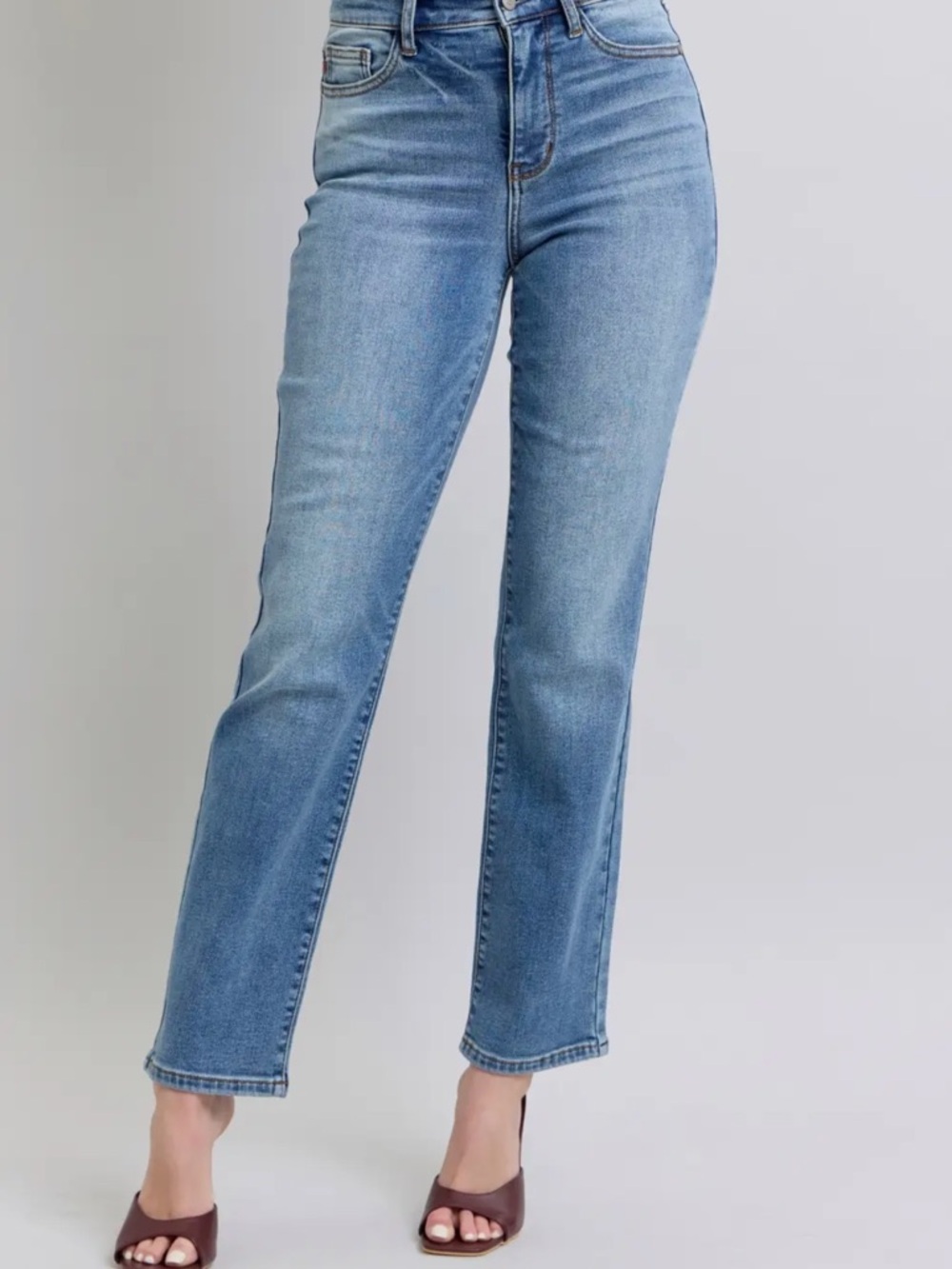 Judy Blue Light Blue Straight Leg Jeans